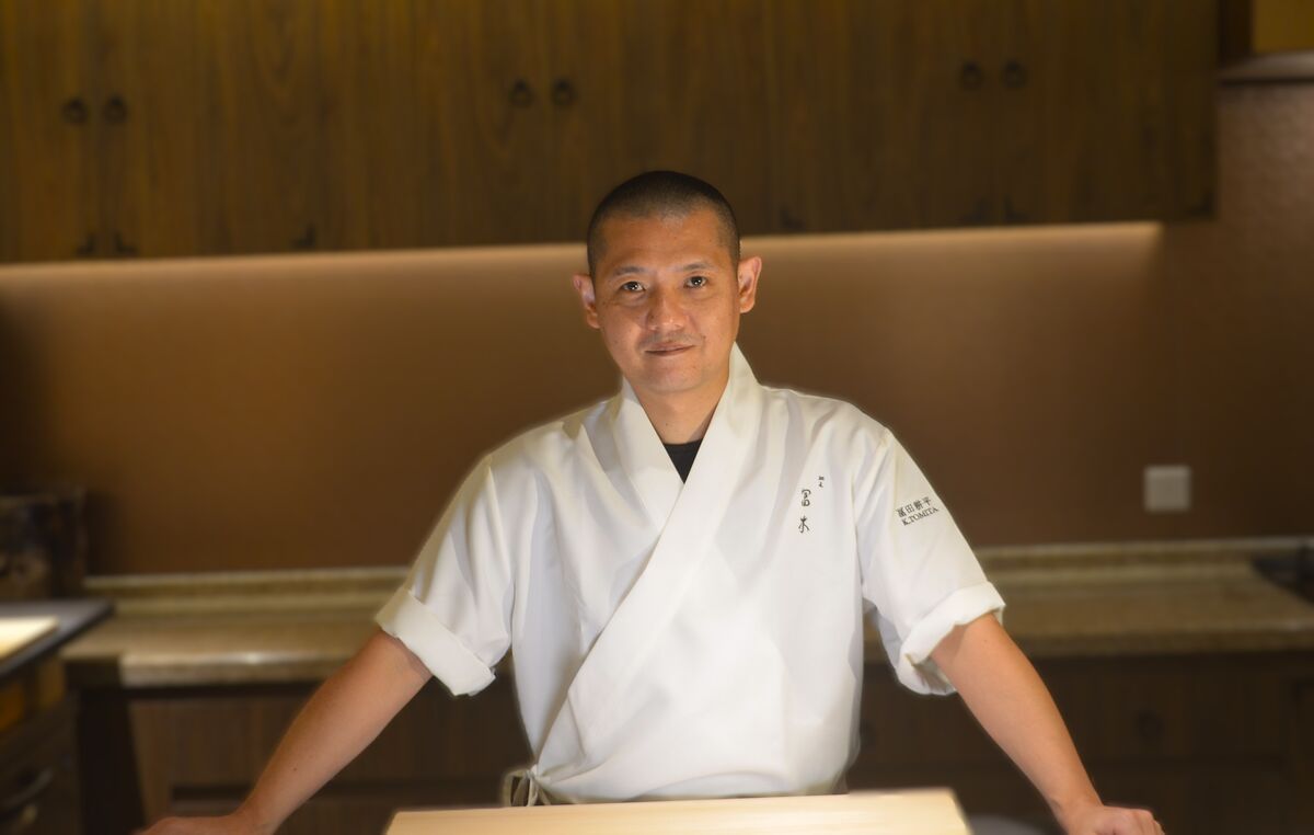 Chef Tomita Kohei at Chiso TOMIKI