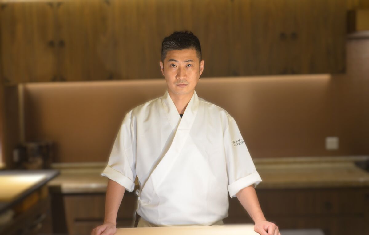 Chef Uchiki Yuichi at Chiso TOMIKI